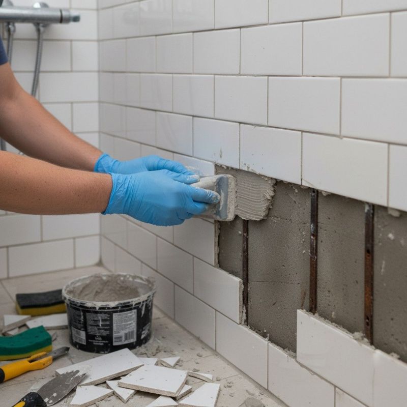 Bathroom Tile Repair in Alpharetta, GA
