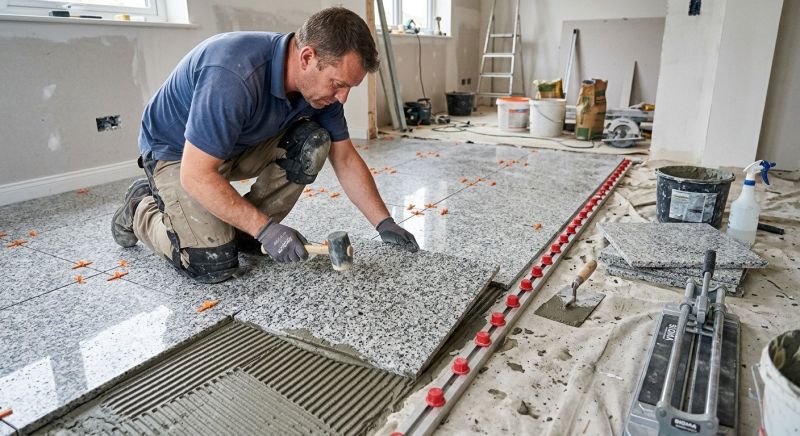 Granite Tiles Installation in Overland Park, KS