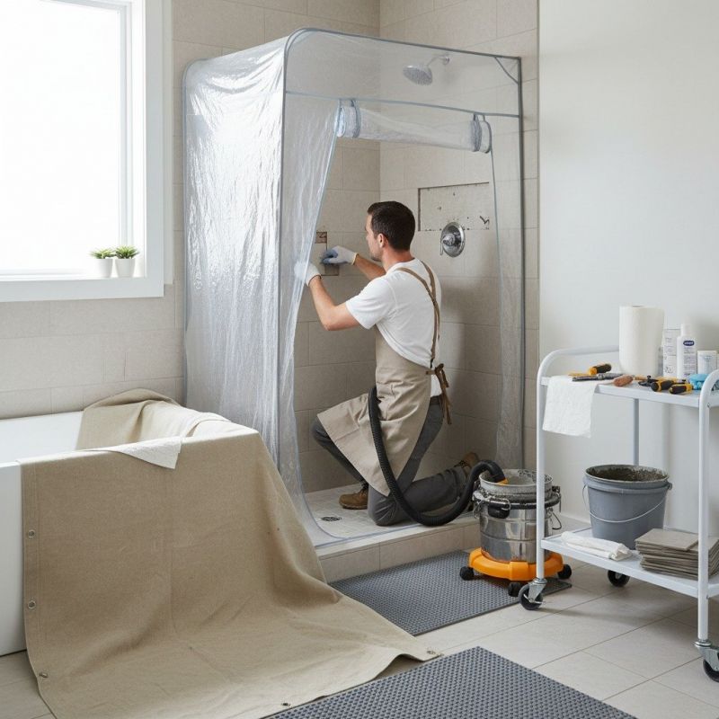 Shower Tile Repair in Denver County, CO