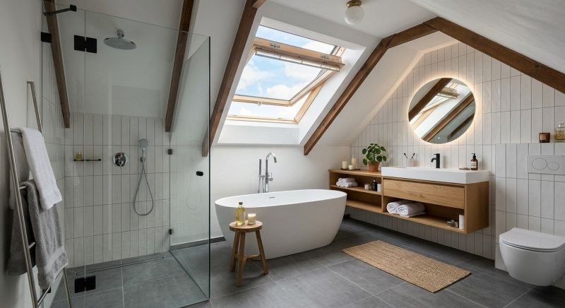 Attic Bathroom Remodeling in Lancaster, PA