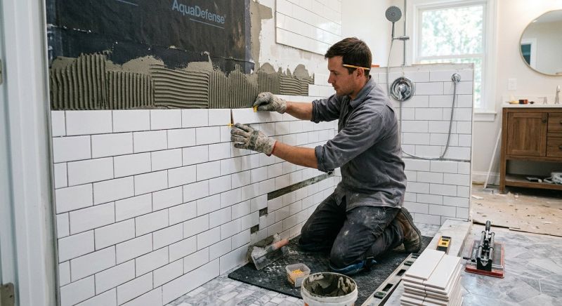 Bathroom Wall Tiling in Conroe, TX