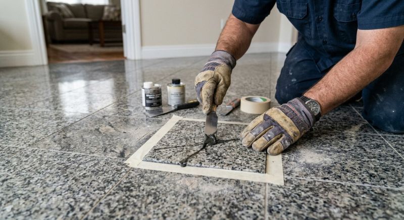 Granite Floor Repair in Overland Park, KS