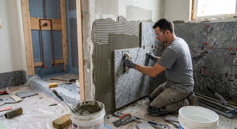 Granite Tile Installation in Kansas City, KS