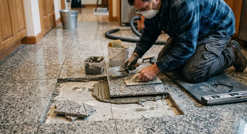 Granite Tile Repair in Kansas City, KS