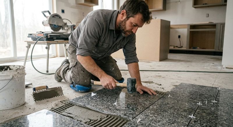 Granite Tiles Installation in Kansas City, KS