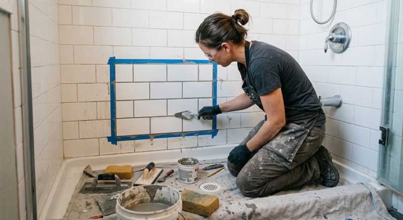 Shower Tile Repair in Littleton, CO