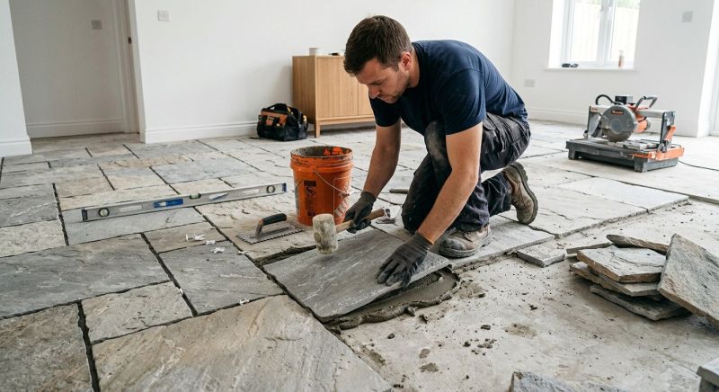 Terrazzo Flooring Installation in Alpharetta, GA