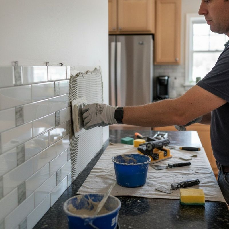 Tile Backsplash Remodeling in Wilmington, NC