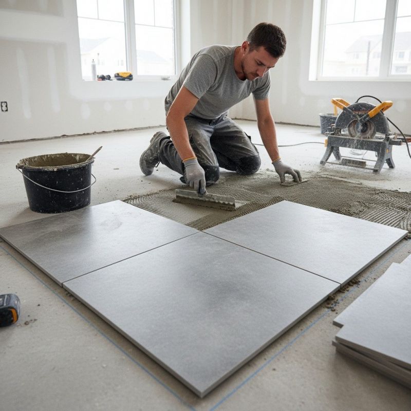 Tile Floor Installation in Alexandria, VA