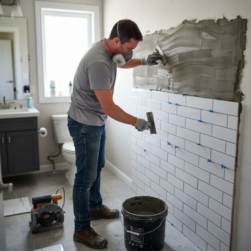 Tile Surround Installation in Conroe, TX