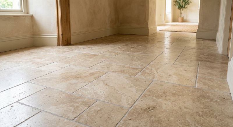 Travertine Floor Installation in Annapolis, MD