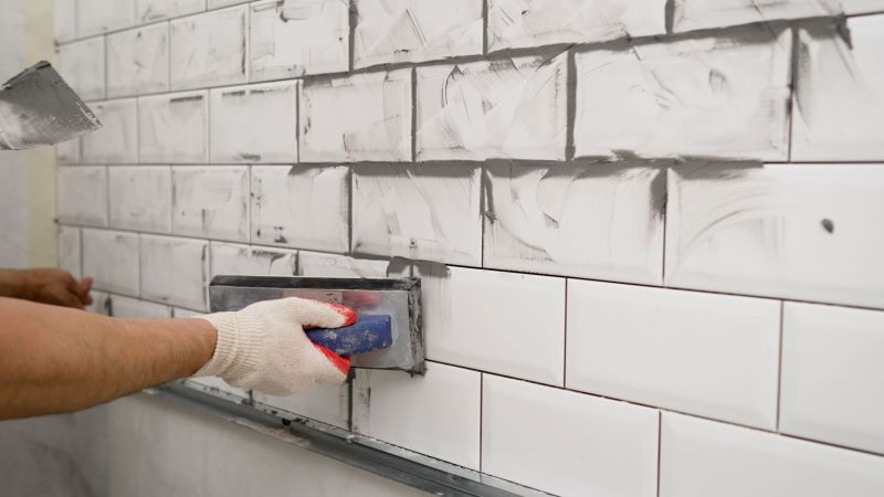Grouting and finishing